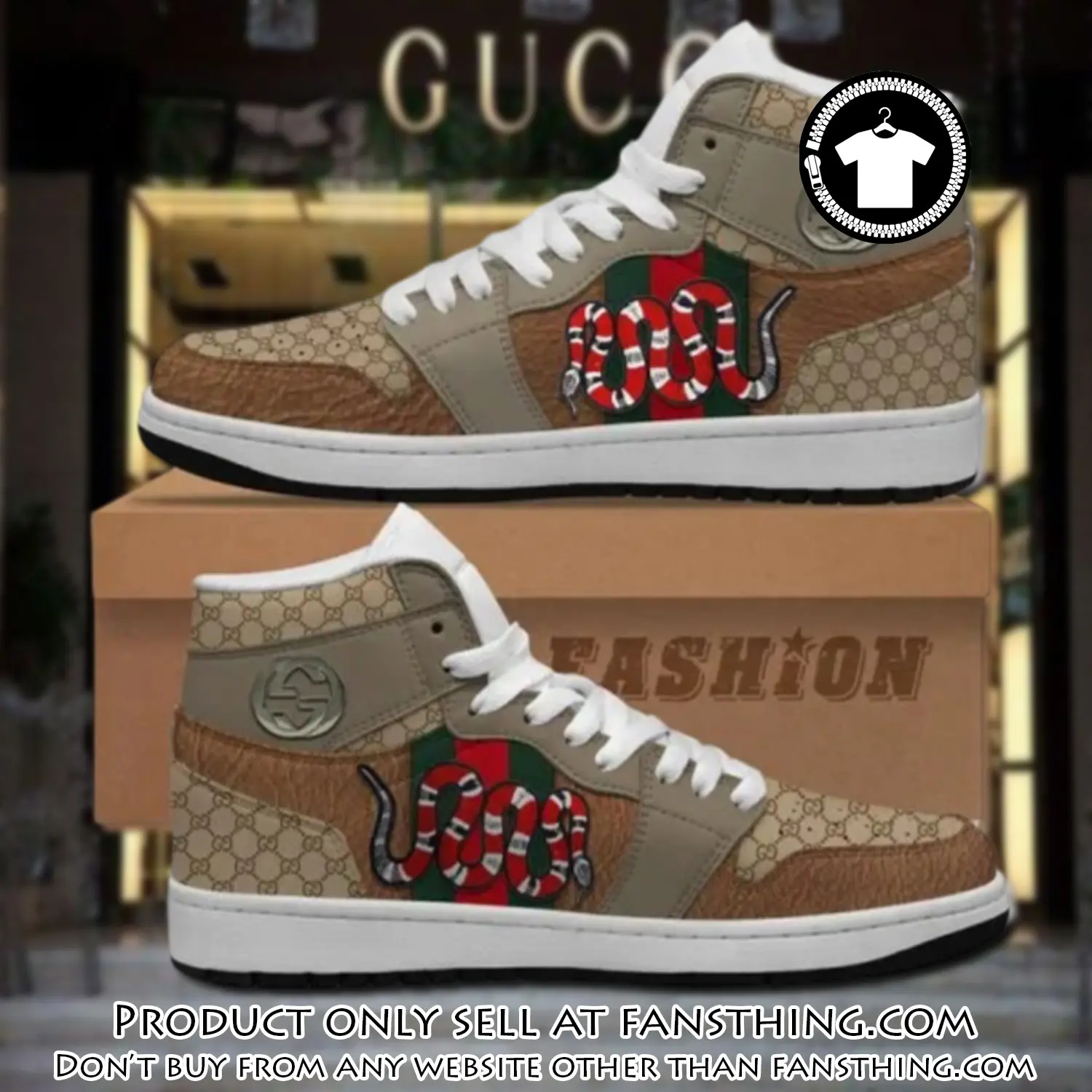 Gucci snake high air jordan sneakers shoes hot  gifts unisex fst4528552